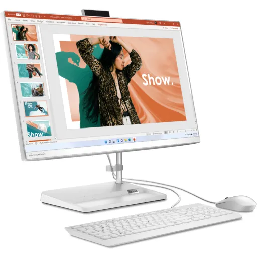 Imagen 11 de Computador Lenovo AIO IdeaCentre 3 Pentium Gold 8505, RAM8GB SSD256GB 23.8" W11H