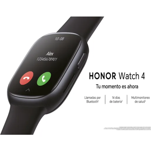 Imagen 1 de Honor Watch 4 - Smart watch - Bluetooth - 1.75" - Black - seedstock