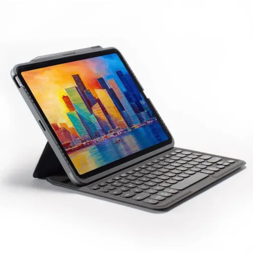 Imagen 0 de Funda con Teclado Zagg Pro Keys para iPad Air 10.9 Gris