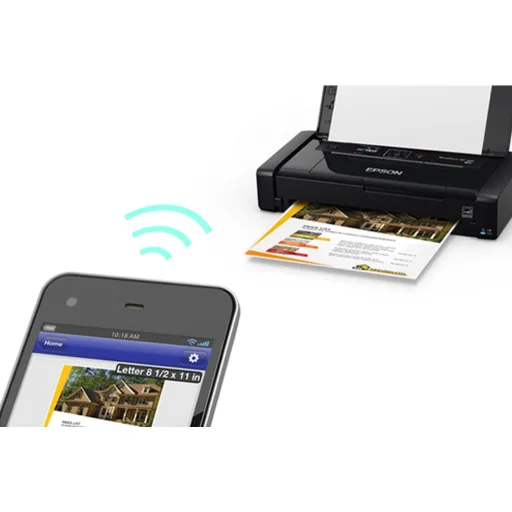 Imagen 4 de Impresora Portátil Epson WF-100 WiFi Bateria Incorporada USB