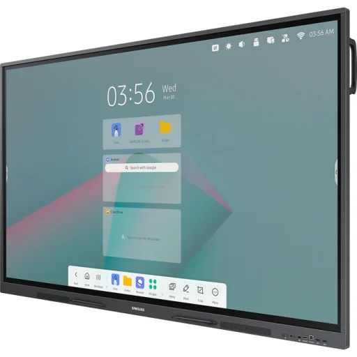 Imagen 6 de Pizarra Interactiva Samsung Flip 65"3840*2160 ADS HDMI USB RS232 IR RJ45 BT WIFI
