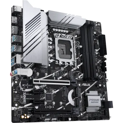 Imagen 2 de Tarjeta Madre Asus PRIME Z790M PLUS D4 LGA1700 13°G 4*DDR4 DP HDMI USB3.2 mATX