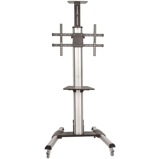 Imagen 3 de Soporte Pedestal para TV 32" a 75" hasta 40kg VESA 600*400 Color Negro y Plata