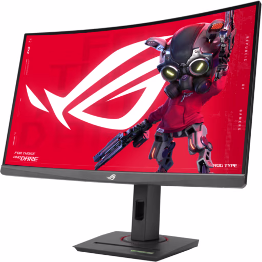 Imagen 1 de Monitor Gamer Curvo Asus ROG Strix 27" HDMI USB-C VA DP HDMI USB-C 180Hz