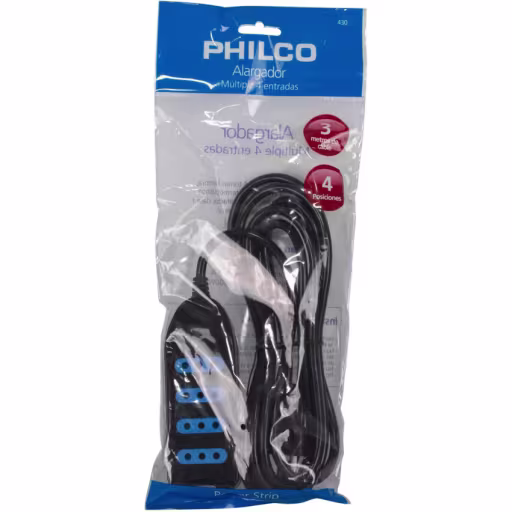 EXT. MULTIPLE 4 POS. 3.00 MTS NEGRA PHILCO