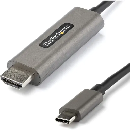 Imagen 0 de Cable Adaptador USB-C a HDMI 2.0b 4K UHD 60Hz HDR10 Activo 1mt Gris - StarTech
