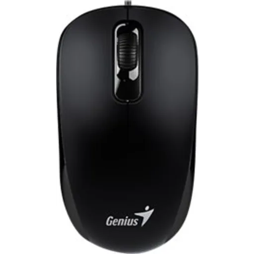 Imagen 2 de Mouse Alámbrico Genius DX-110 Óptico 1000dpi 3 Botones USB Color negro