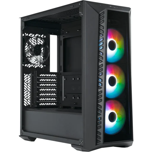 Imagen 5 de Gabinete Gamer Cooler Master MasterBox 520, RGB USB-A/C 3.2 Vidrio Templado ATX