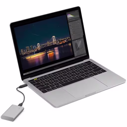 Imagen 8 de Unidad SSD Externo Seagate LaCie Portable 2TB USB-C 3.1 G2 Lec1050MBs Esc1000MBs