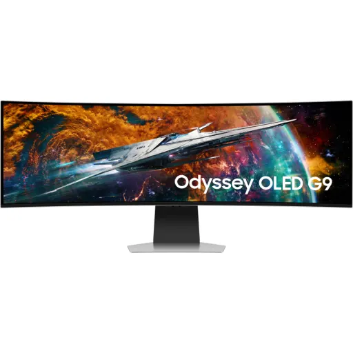 Imagen 2 de Monitor Gamer Curvo Samsung Odyssey OLED G9 49" DQHD5120*1440 WiFi DP HDMI mHDMI