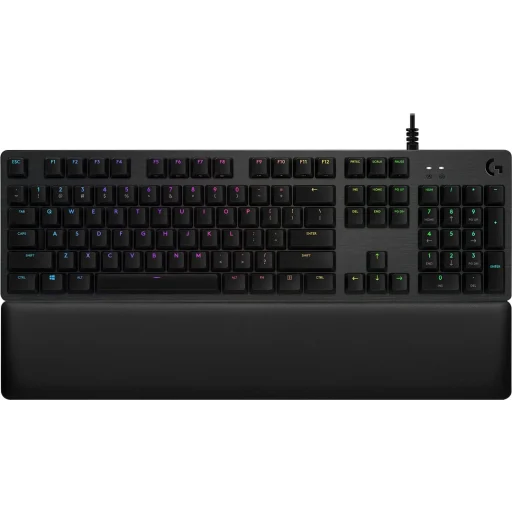 Imagen 17 de Teclado Gamer Alámbrico Logitech G513 RGB GX Brown Carbon Mecánico Español 