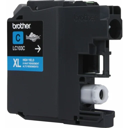 Imagen 4 de Cartridge Brother LC103C Cyan para DCP J152/MFC J245/J285/J450/J4510, 600Pág