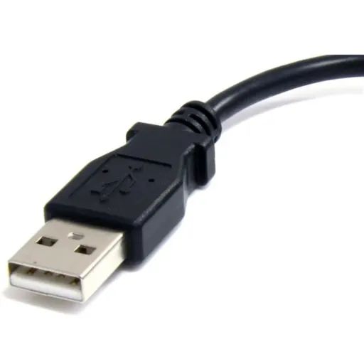 Imagen 1 de Cable Adaptador USB-A a micro USB-B v2.0 M/M 15cm Negro - StarTech