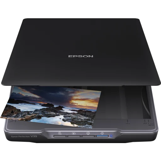 Imagen 0 de Escáner de Escritorio Epson Perfection V39 II, para fotografías 4800ppp USB
