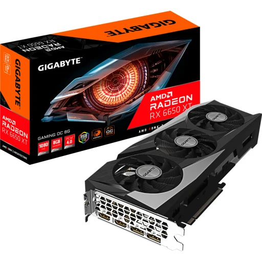 Imagen 0 de Gigabyte Radeon RX 6650 XT GAMING OC 8G [GV-R665XTGAMING OC-8GD]