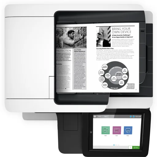 Imagen 4 de Impresora Multifunción HP LaserJet Managed MFP E52645dn Láser Monocrómo LAN USB
