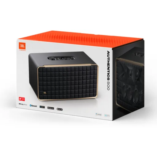 Imagen 10 de Parlante Inalámbrico JBL Authentics 500, Bluetooth PartyBoost, Dolby Atmos Negro