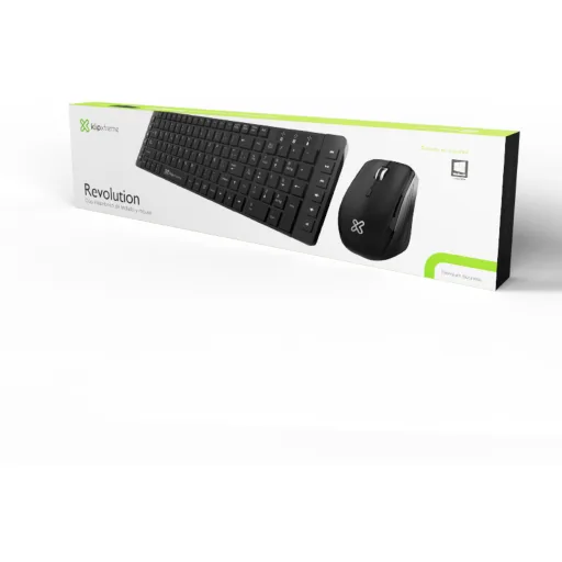 Imagen 6 de Kit Teclado Mouse Inalámbrico XTech KCK-270S, RF2.4GHz Óptico 800-1600dpi Esp