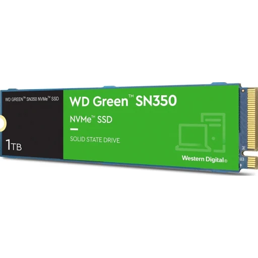 Unidad SSD Western Digital Green SN350 1TB M.2 22*80 PCIe3x4 L3200MBs/E2500MBs