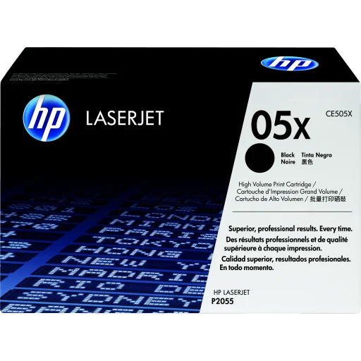 Imagen 0 de Toner HP 05X Alto Rendimiento Negro aprox 6500 pag. p/ LJ P2055d-P2055/d/dn