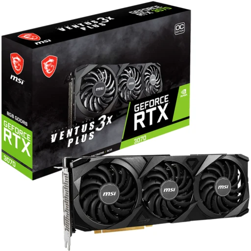 Imagen 0 de MSI GeForce RTX 3070 VENTUS 3X PLUS 8G OC LHR [RTX 3070 VENTUS 3X PLUS 8G OC LHR]