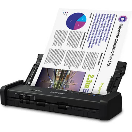 Imagen 0 de Escáner de Escritorio Portátil Epson WorkForce ES-200 600dpi 25ppm USB3.0 Dúplex