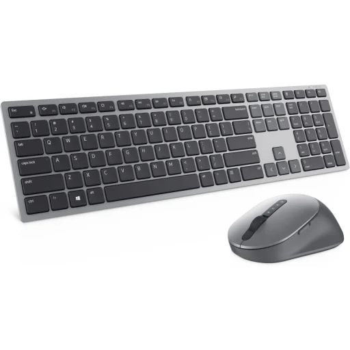 Imagen 6 de Kit Teclado Mouse Inalámbrico Dell KM7321W Conexión Bluetooth USB Color Gris
