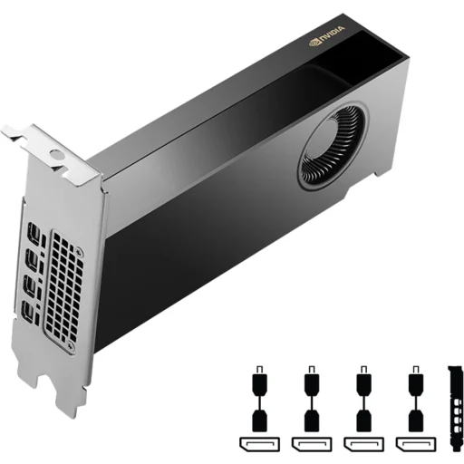 Imagen 1 de Tarjeta de Video PNY NV-RTX 2000 Ada Gen 16GB GDDR6 4*mDP PCIe 4.0 x8 con ECC