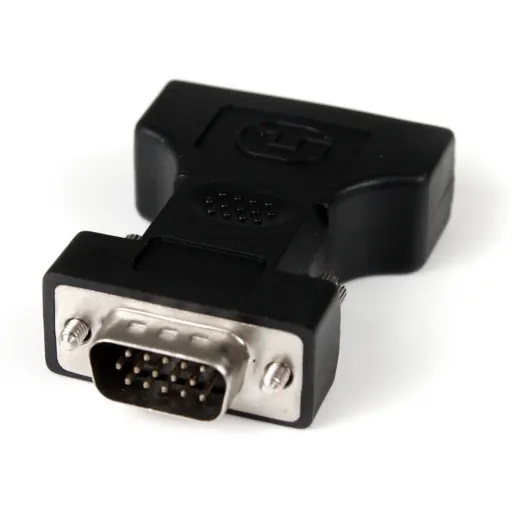 Imagen 4 de Adaptador Conversor DVI-I Hembra a VGA Macho HD15 Color Negro - StarTech