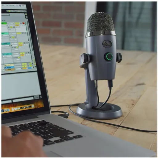 Imagen 7 de Micrófono Profesional Blue Yeti Nano Shadow Grey Alámbrico USB 
