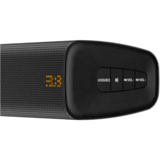 Imagen 1 de Parlantes Soundbar Klip Xtreme KSB-00A  Black - 2.0ch 60W BT HDMI-OPT-RCA