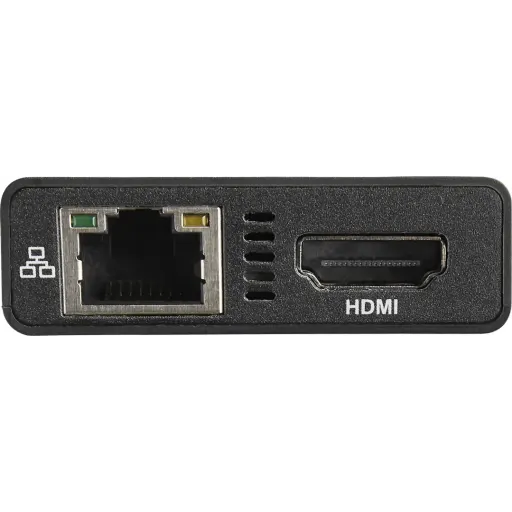 Imagen 3 de Docking Station StarTech USB-C a HDMI 4K LAN 2*USB 3.0 Negro para PC Notebook