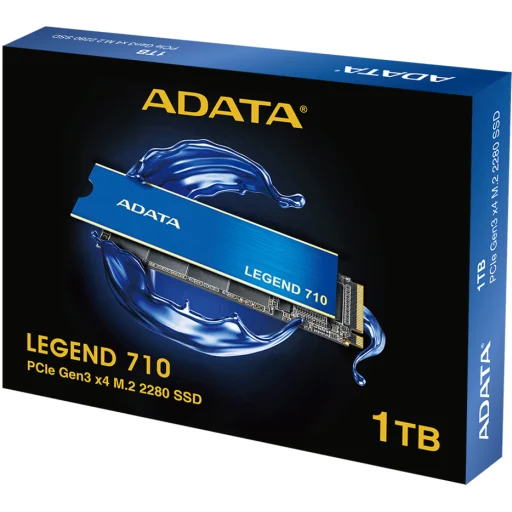 Imagen 6 de Unidad SSD AData Legend 710 1TB M.2 22*80 PCIe G3x4 Lec 2400MB/s Esc 1800MB/s