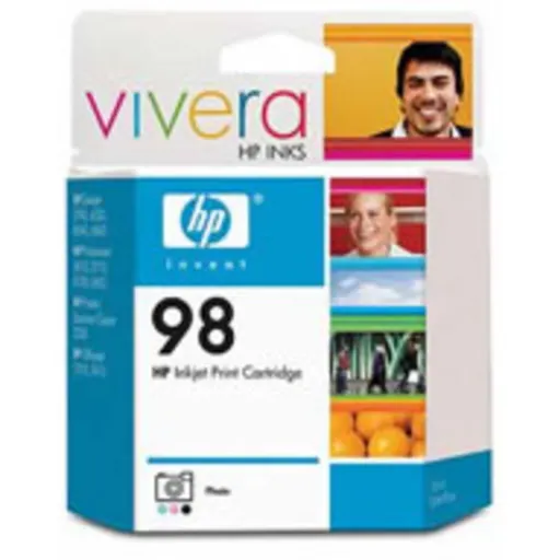Imagen 0 de HP 98 - Negro - original - cartucho de tinta - para Officejet 100, 100 L411, 150, 6310, H470, K7100; Photosmart 80XX, C4150, D5069, D5160