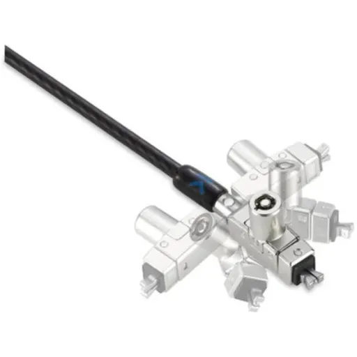 Imagen 6 de Candado de Seguridad Kensington Slim N17 2.0 p/ Portátiles Acero Carb. con LLave