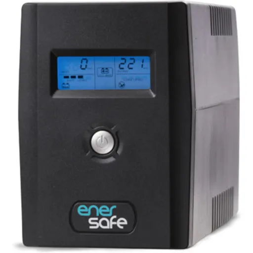 Imagen 0 de UPS EnerSafe Esit 600, 600VA 360W Torre Interactiv Monofásica LCD USB RJ11 4*C13
