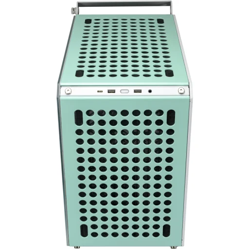 Imagen 4 de Gabinete Cooler Master Qube 500 Flatpack, Mid Tower USB3.2 USB-C Macaron Edition