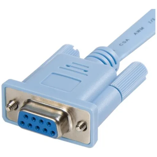 Imagen 1 de Cable p/ Gestión de Router Consola Cisco RJ-45 a Serie DB-9 Longitud 1.83 mt M-H