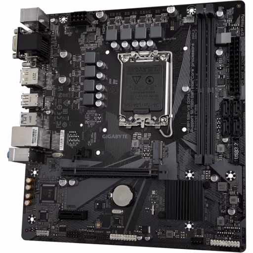 Imagen 3 de Tarjeta Madre Gigabyte H610M S2H V2 DDR4 LGA1700 12/13°G 2*DDR4 HDMI DP DVI mATX
