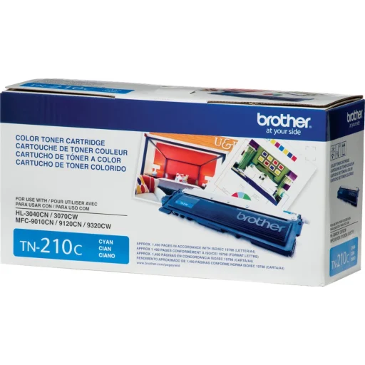 Imagen 6 de Toner Brother TN210C Cyan para Imp Láser HL3040CN HL3070CW MFC9120 1400 Páginas