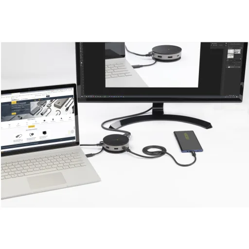 Imagen 3 de Docking Station StarTech USB-C a Puertos HDMI DP VGA LAN USB-C USB-A