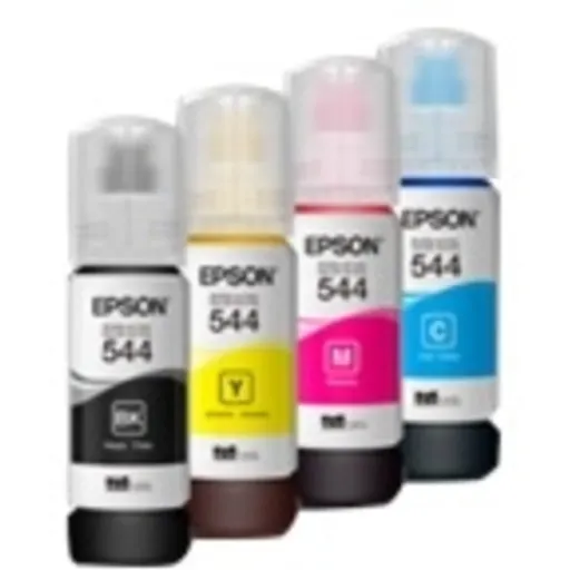 Imagen 2 de Botella de Tinta Epson T544 Color Negro para EcoTank L3110 (65ml) 4500 Pag.