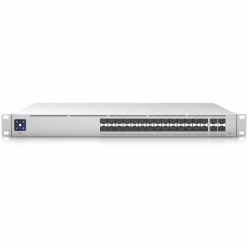 Imagen 1 de UBIQUITI UniFi 4-SFP28-25G 28-SFP+10G Switch Rack Admin-L3 100-240VAC  Switch