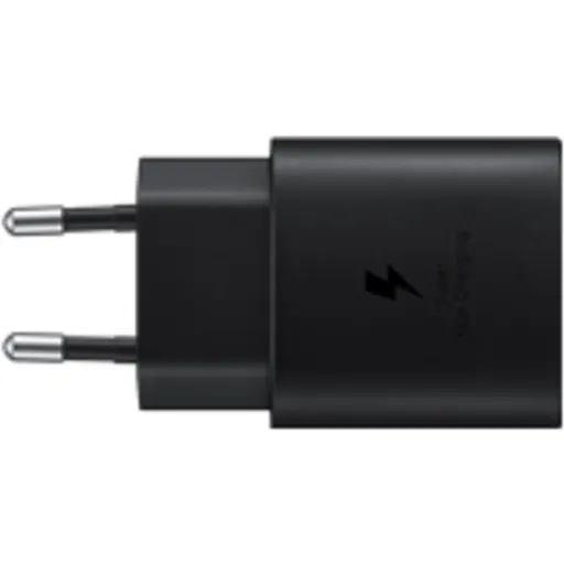 Imagen 2 de Cargador Samsung para Smartphone 25W Carga Rápida 100-240V Negro (No incl Cable)