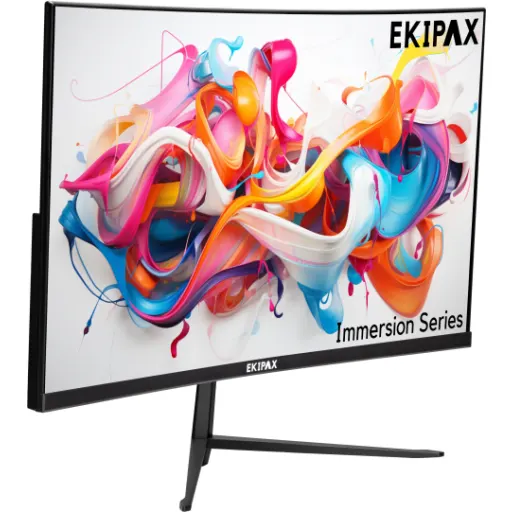 Imagen 2 de Monitor Curvo Ekipax 24" FHD 1920*1080 VA HDMI VGA 2ms 75hz VESA 100*100