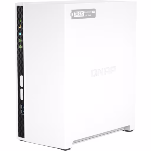 Imagen 5 de Servidor NAS QNAP TS-233 ARM Cortex A55 RAM2GB Admite 2*3.5" SATA Tore