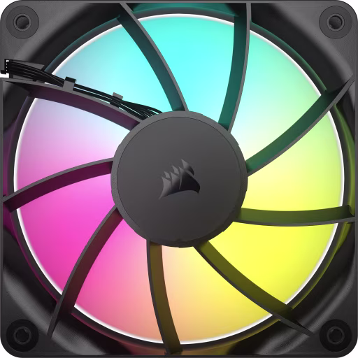 Imagen 3 de Ventilador Corsair PWM de 4 Pin 120mm ARGB Black