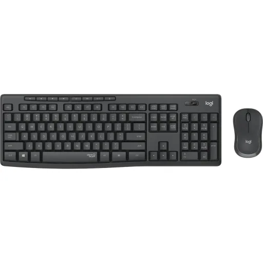 Kit Teclado Mouse Inalámbrico Logitech MK295 Tecnologia Silent Touch BT 2.4Ghz