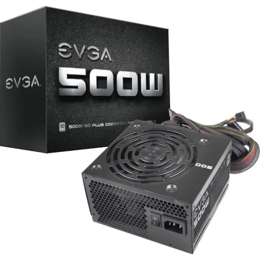 Imagen 0 de Fuente de Poder EVGA 500 W2, 500W Certificado 80+ Plus ATX
