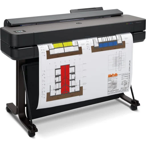 Imagen 5 de Plotter HP DesignJet T650 36" Inyecc Tinta color con Porta Rollo WiFi LAN USB2.0